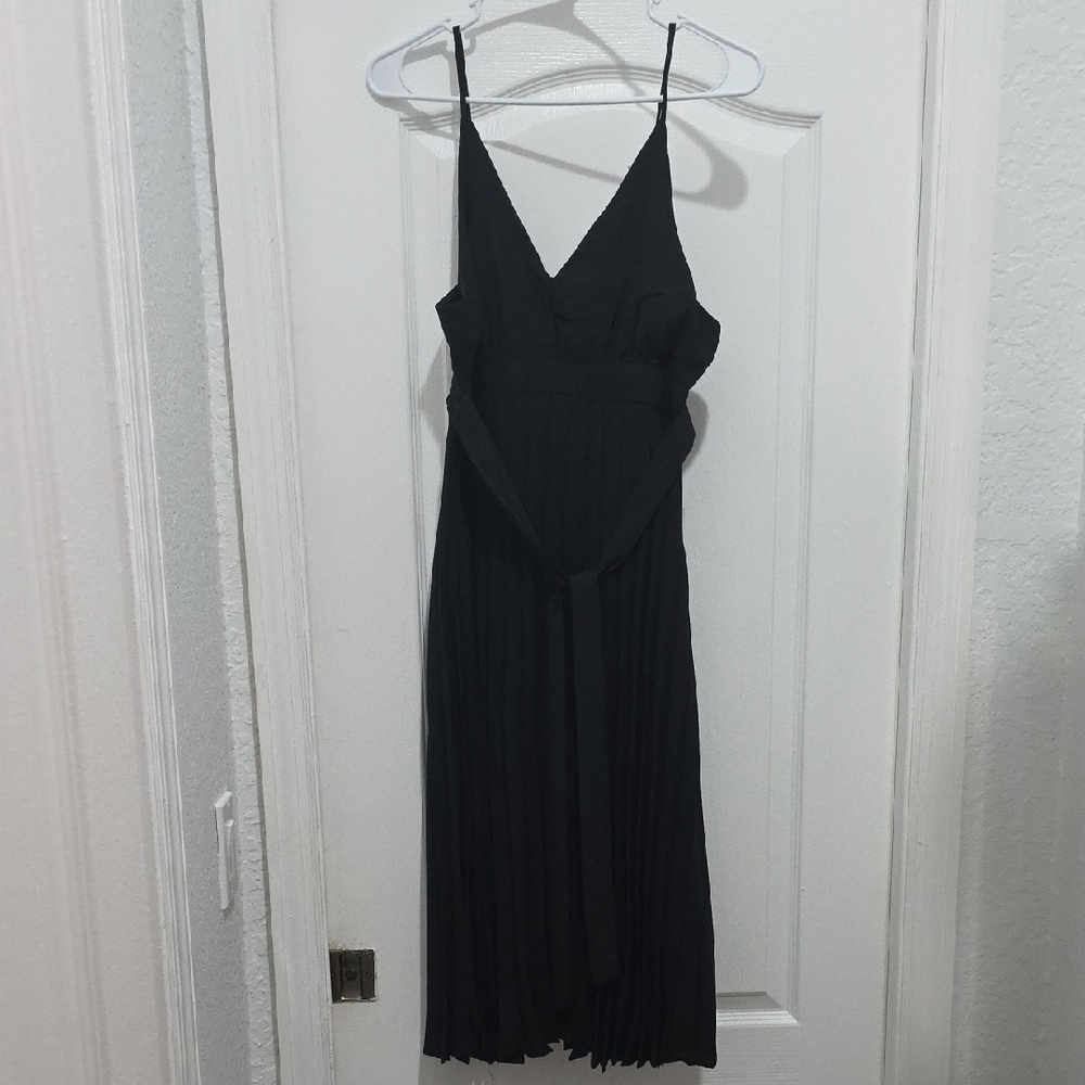Jessica Simpson Black Midi Dress